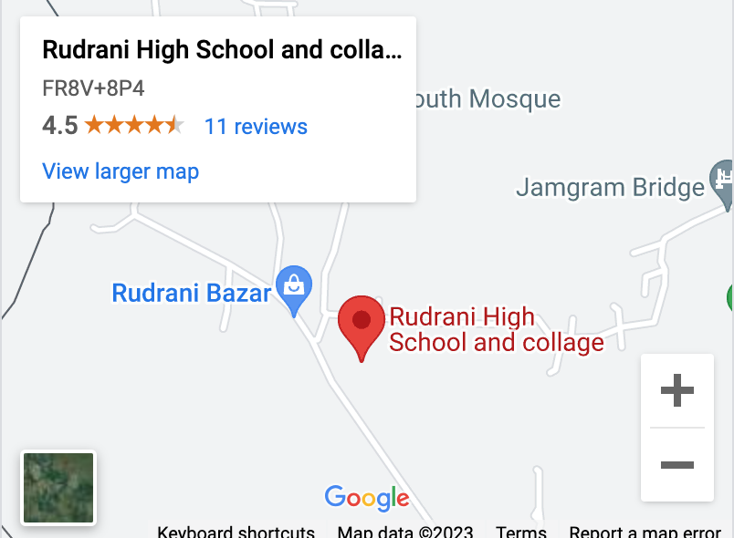 RUDRANI HIGH SCHOOL
